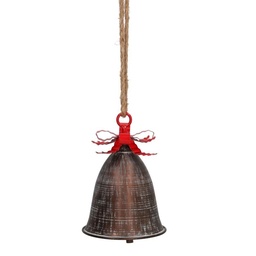 [S-V6115590000] Campana Metallo Marrone 18x24 cm
