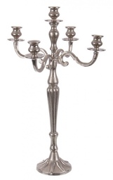 [S-B0186233] Candelabro Laryn 5Fuochi Argento H70