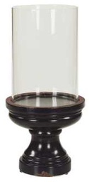 [S-V9121560000] Candelabro Maxi Blu con Vetro Øcm. 22 h 43