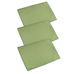 [S-V7908390000] Set 3 Canovacci Juliette Verde 50x70 cm