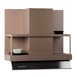 [S-ART895158] Cappa aspirante ETRA NO DRIP in acciaio inox rame cm 120