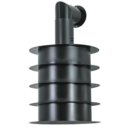 [S-ART895370] Cappa aspirante URBAN STYLE SAT in acciaio inox brunito cm Ø50