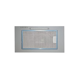 [S-FZ98112] Cappa aspirante sottopensile in acciaio inox a parete luce a led  52x28,3 cm