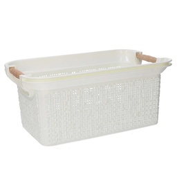 [S-V2321900000] Cassetto Plastica Bianco Rettangolare 53x34h24,5 cm