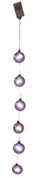 [S-B0911021] Catena 6Sfere C-18Luci Nero