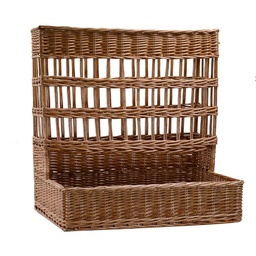 [S-V2315540000] Cesta espositore in vimini rettangolare - 46x43x58 cm