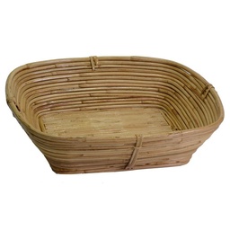 [S-V2317770000] Cesta rettangolare in giunco naturale cm35xh9x31