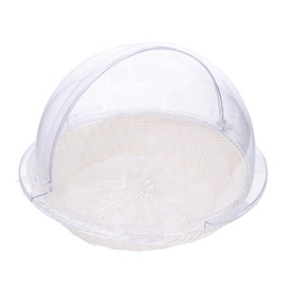 [S-V1725940000] Cesta portapane con cupola tondo 41.5x26 cm