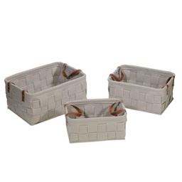 [S-V2317150000] Cesta Tessuto Rettangolare 38x28x19 cm