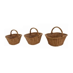 [S-V2005970000] Cesto vimini europeo giovanni 1-3 ovale 49x35h20/32