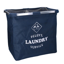 [S-V1992370000] Cestone tessuto sacco blu doppio pieghevole 54x34,5x50,5 cm