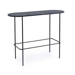 [S-B0746655] Consolle Morissa in vetro