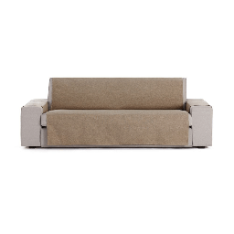 [S-FZ99215] Copridivano Valeria 4 posti beige 190