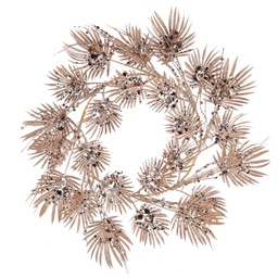 [S-V6165700000] Coroncina champagne 26x26 cm