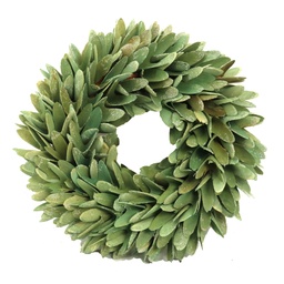 [S-V6322910000] Coroncina con foglie verde acqua ø32h7