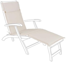 [S-B0805606] Cuscino Poly Spun  Naturale Steamer