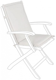 [S-B0805624] Cuscino Poly180 Naturale Schien Medio