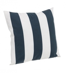 [S-B0806752] Cuscino Righe Bianco-Blu 43X43
