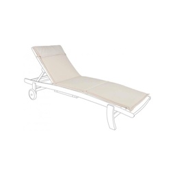 [S-B0805600] Cuscino da Lettino Poly Spun Naturale
