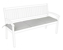 [S-B0806344] Cuscino per Panca Tortora Poly 180 3 Sedute