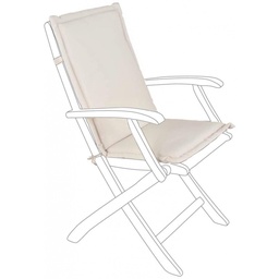 [S-B0805604] Cuscino poly naturale schienale medio 45x94cm