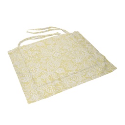 [S-V7901530000] Cuscino Sedia Flora Jaquard Lime Quadro 40x40x4 cm