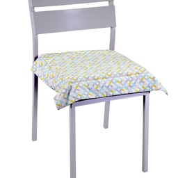 [S-V7900640000] Cuscino Sedia Verde Chiaro Quadro 40x40 cm