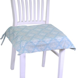 [S-V7900210000] Cuscino Sedia Quadro Verde Verona in Broccato Venice 40x40h4