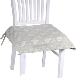 [S-V7919160000] Cuscino in broccato beige Venice cm40x40h4