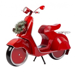[S-B0970145] Decor Motorino Daryn Rosso C-Ghirlanda