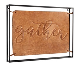 [S-B0182171] Decorazione Parete Leder 45X32