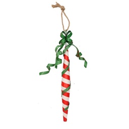 [S-V6132750000] Decorazione albero metallo bastoncino 9x31x60 cm