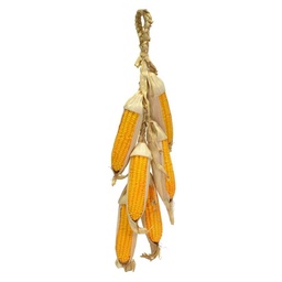 [S-V1862980000] Decorazione vegetale artificiale treccia di spiga 6 pezzi cm19x44x9