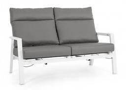 [S-B0663339] Divano 2P Recl C-C Kledi Bianco Jx11