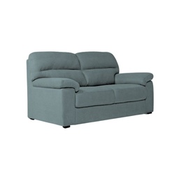 [100118] Divano Alenda 3 posti con piedini quadrati colore cenere scuro L 201 x P 92 x H 98 cm