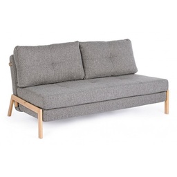 [S-B0735203] Divano Letto 2 posti Hayden grigio
