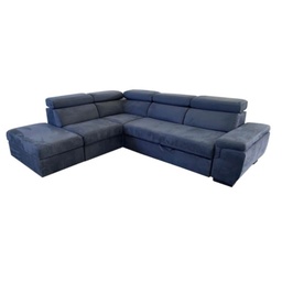 [100113] Divano letto Lughen contenitore 5 elementi reversibili colore verde acqua