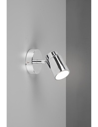 [S-TRIO880400106] Faretto Spot Orientabile Metallo Cromo Angelo Trio Lighting