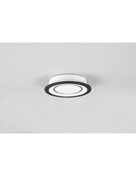 [S-TRIO652610131] Faretto da Incasso Core Nero Led 10w 3000k Ø14 cm Trio Lighting