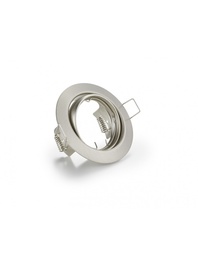 [S-TRIO650100107] Faretto da Incasso Rotondo Jura 1xGU10 Nichel Ø8 cm Trio Lighting