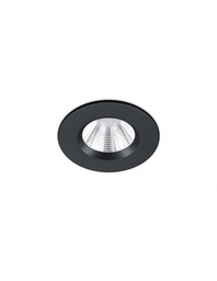 [S-TRIO650710132] Faretto da Incasso Rotondo Zagros Nero Led 5W IP65 Ø8 cm Trio Lighting