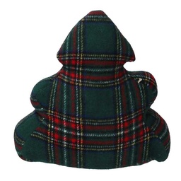 [S-V6182230000] Fermaporta in tessuto albero verde 21x6x22 cm