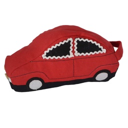 [S-V1871060000] Fermaporta in Tessuto Rosso - 25x8x13 cm - Tenuta Sicura e Resistente