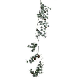 [S-V6091170000] Festone con pigne 160x8x24 cm