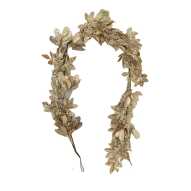 [S-V6324480000] Ghirlanda di plastica champagne 120cm