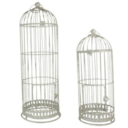 [S-V6440030000] Gabbia per uccelli 1-2 cm - Piccola: 28x67 cm, Grande: 30x89 cm