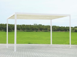 [S-V7403840000] Gazebo in alluminio con telo elettrico 3x3m x 2.5h