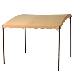 [S-V7403160000] Gazebo in acciaio 2,5x3x2,5/2h m - Struttura resistente per il tuo spazio esterno