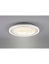 [S-TRIO625815031] Plafoniera Circolare Moderna Led Dimmer Kagawa Bianco