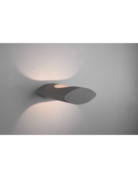 [S-TRIO226160142] Applique LED Antracite IP54 Doppia Emissione - Lampada da Parete per Balconi, Terrazze e Ingressi